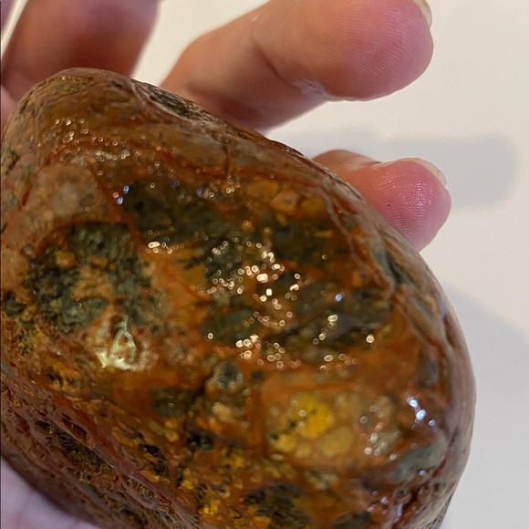 Lake Superior Shoreline Rock Red/Green Michigan Rock - Picture 12 of 13